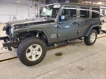  Salvage Jeep Wrangler