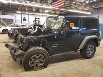  Salvage Jeep Wrangler