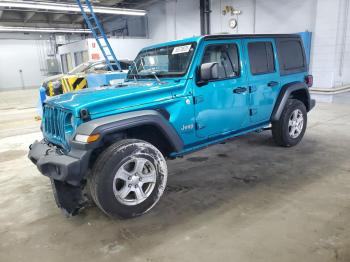  Salvage Jeep Wrangler