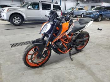  Salvage KTM Motorcycle
