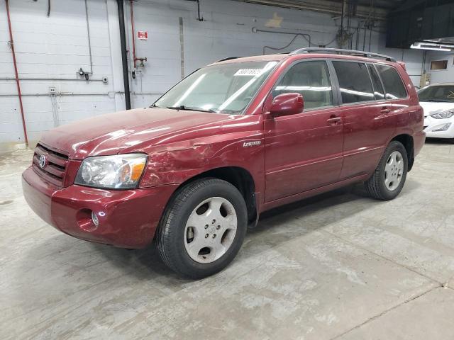  Salvage Toyota Highlander