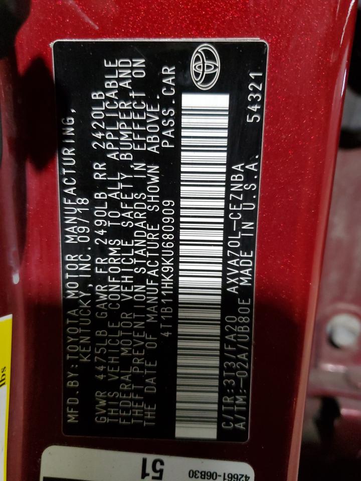 Toyota Camry L Image 7