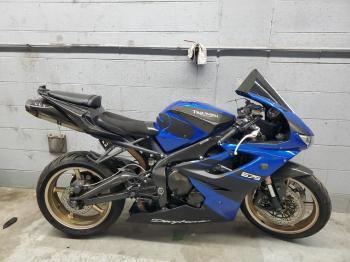  Salvage Triumph Motorcycle Daytona675