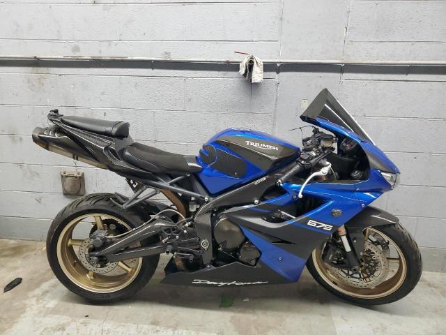  Salvage Triumph Motorcycle Daytona675
