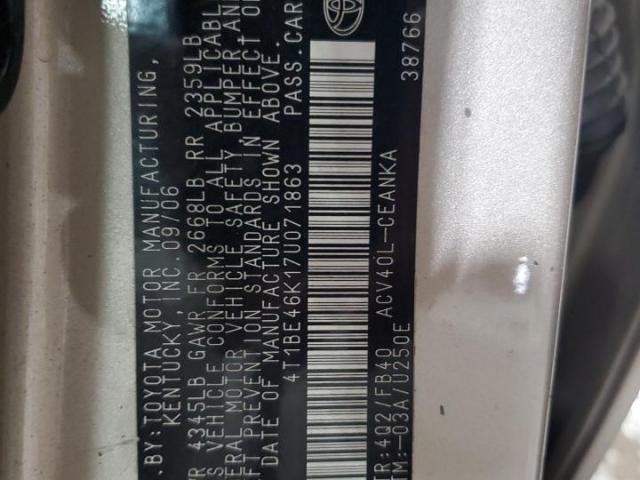 Toyota Camry Ce Image 7