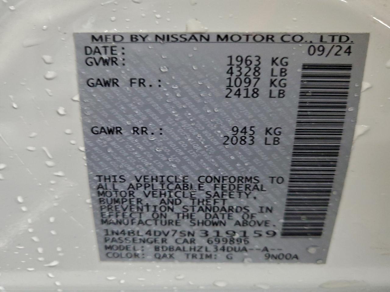 Nissan Altima Sv Image 11