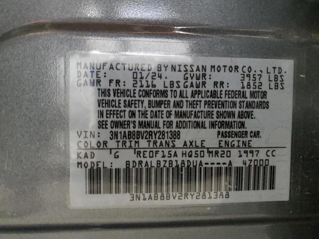 Nissan Sentra S Image 10