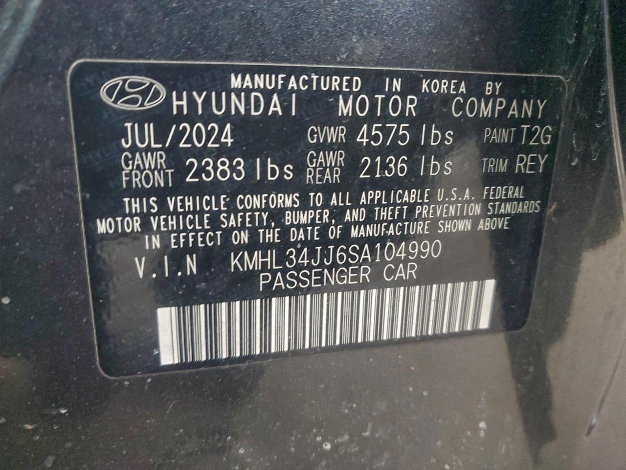 Hyundai SONATA Hybrid Image 12