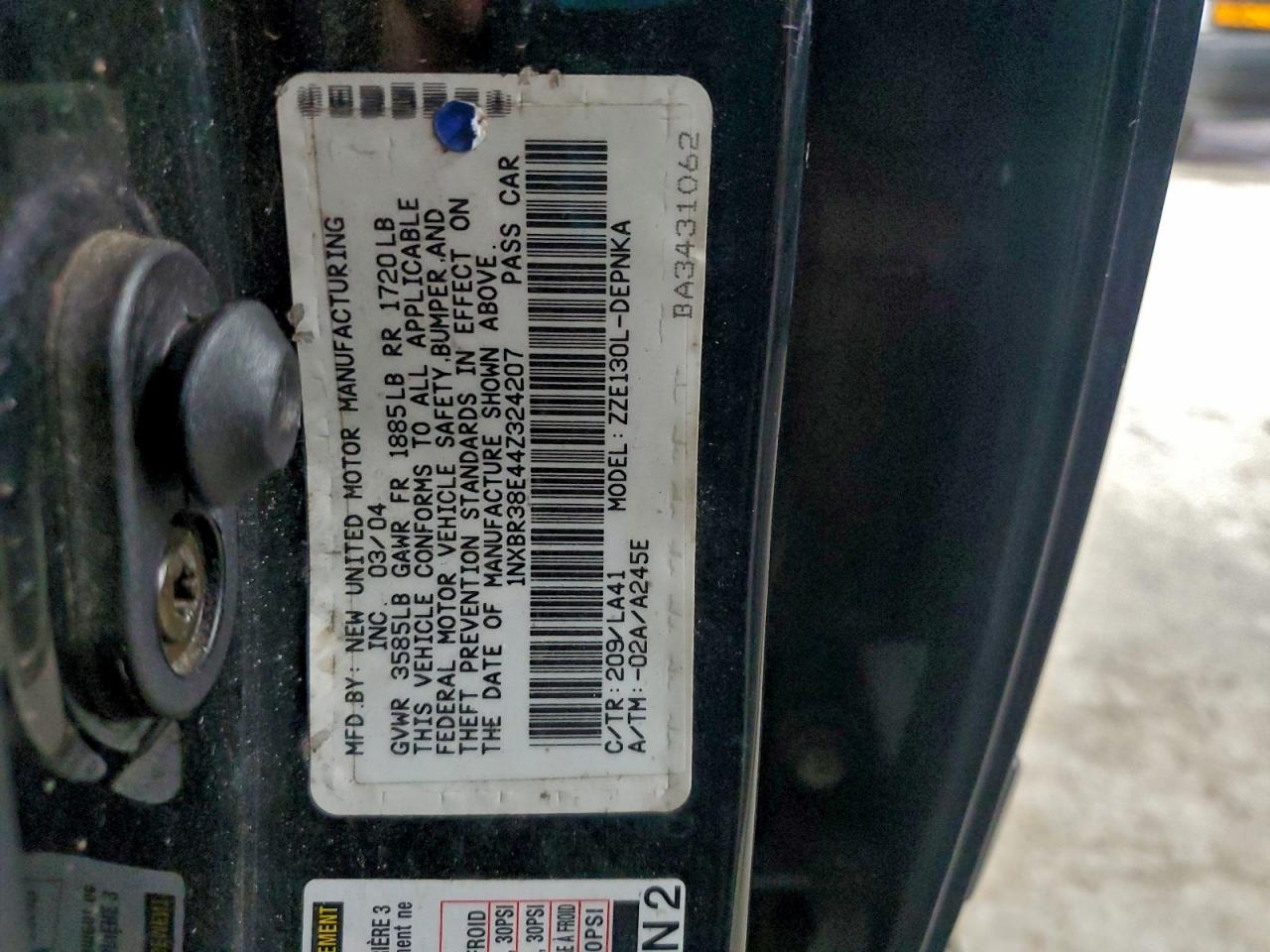 Toyota Corolla Ce Image 6