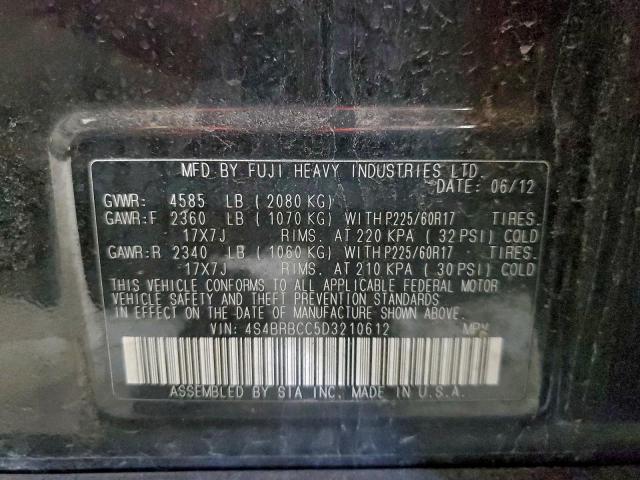 Subaru Outback 2.5i Premium Image 10