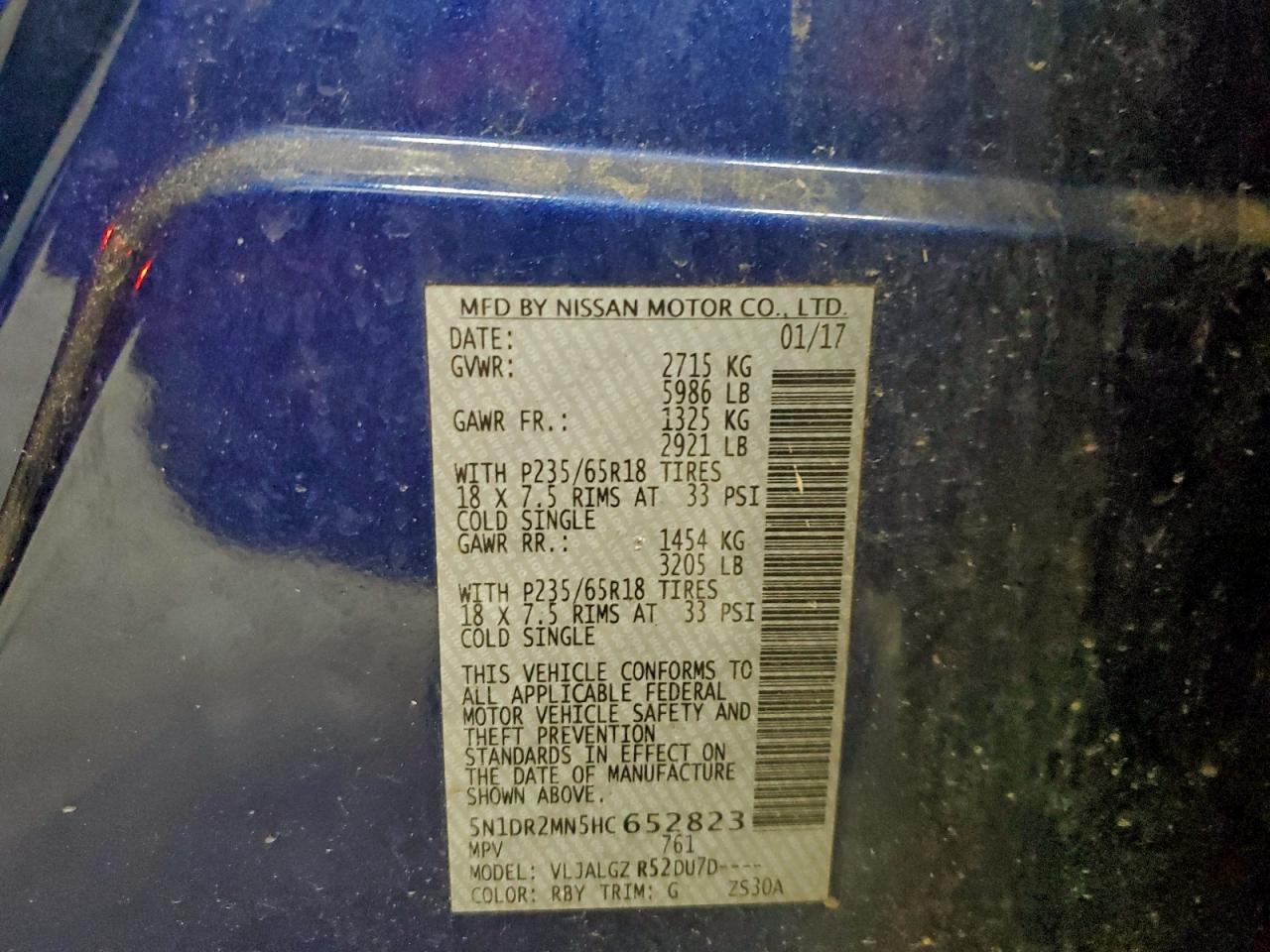 Nissan Pathfinder S Image 10