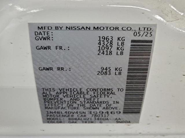 Nissan Altima Sv Image 10