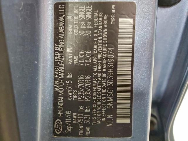 Hyundai SANTA FE Gls Image 9