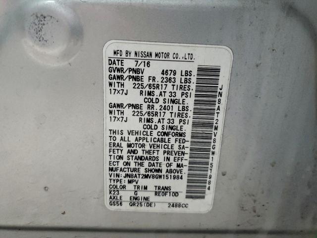 Nissan Rogue S Image 8