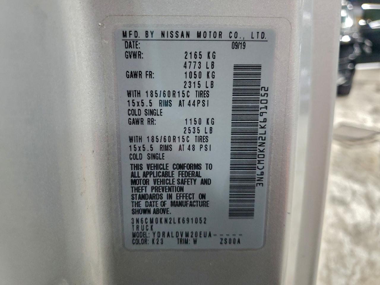 Nissan Nv 2.5s Image 11