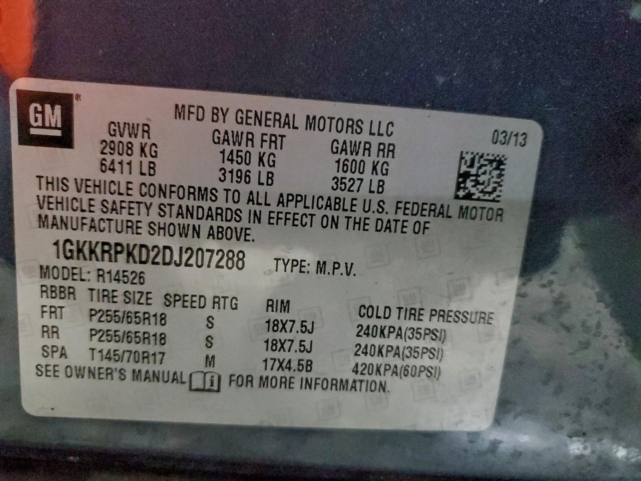 GMC Acadia Sle Image 9