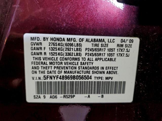 Honda Pilot Touring Image 14